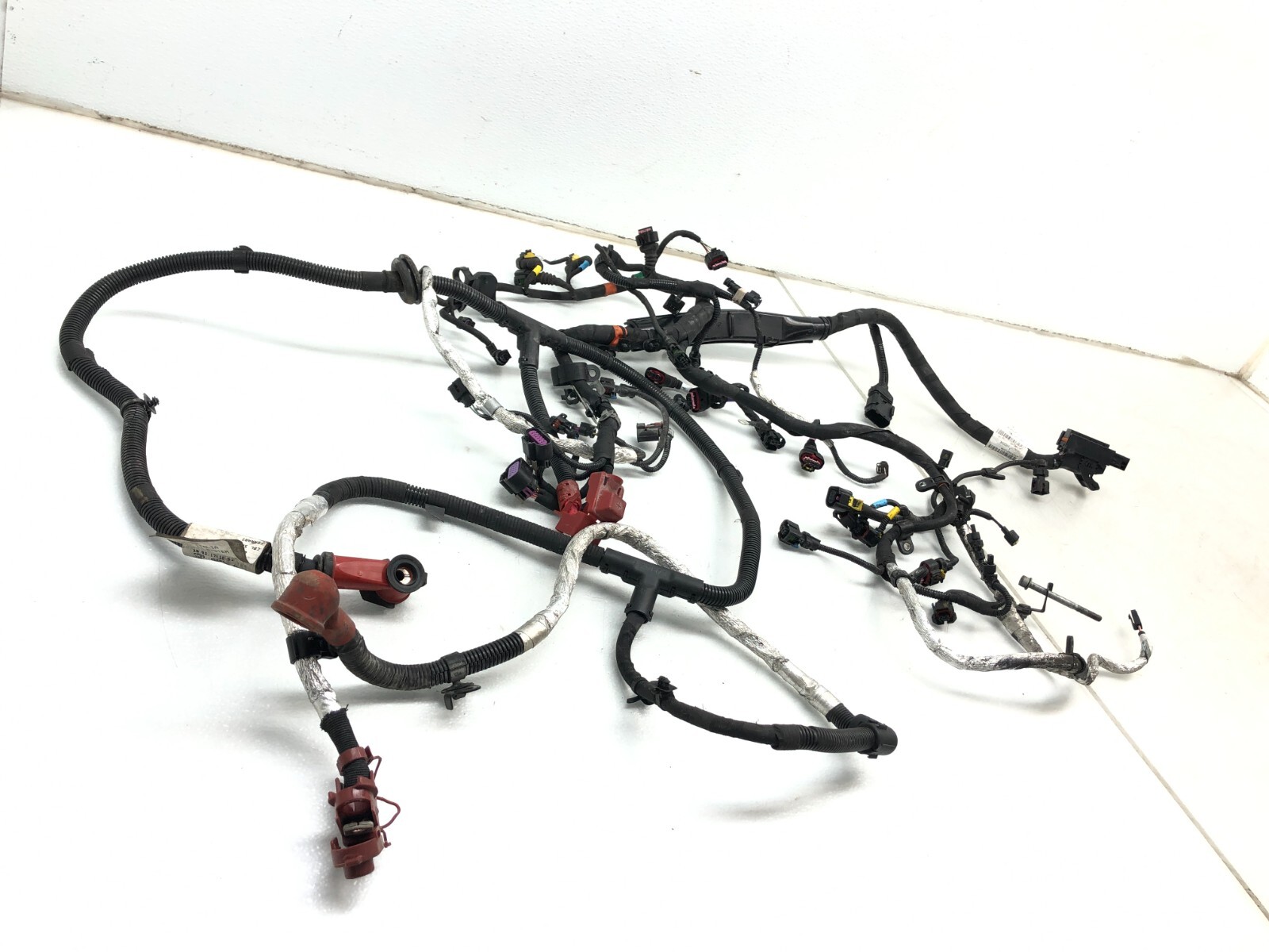 2014-2019 MASERATI GHIBLI S Q4 3.0L V6 AWD ENGINE WIRING HARNESS OEM.