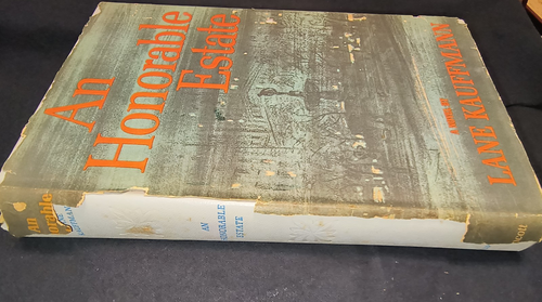 Vintage Hardcover 'An Honorable Estate' by Lane Kauffmann 1964 - Picture 2 of 16