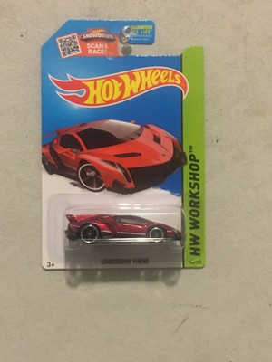 HOT WHEELS LAMBORGHINI VENENO #189 - HW WORKSHOP - RED ...