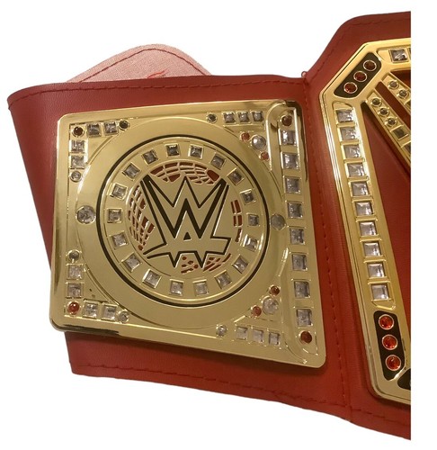 WWE Mattel Red Universal Championship Toy Replica Belt Kids 2016 (Pre-Owned) - Picture 5 of 12