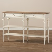 Wholesale Interiors Rogero French Provincial Console Table on sale Wholesale Interiors Rogero French Provincial Console Table on sale