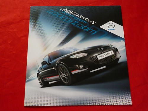 MAZDA MX-5 "Senshu" Sondermodell Prospekt + Preisliste von 2012