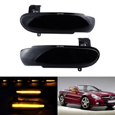 2x LED Wing Mirror Indicator Turn Signal Light For Mercedes Benz Class R171 R230