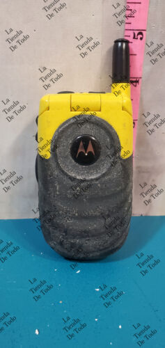 Radio celular Motorola i530 bidireccional teléfono celular se vende para piezas leer - Imagen 3 de 12