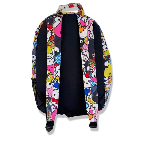 LOUNGEFLY SANRIO Hello Kitty and Friends Allover Canvas 12x16 Rucksack *Defekt* - Bild 5 von 20