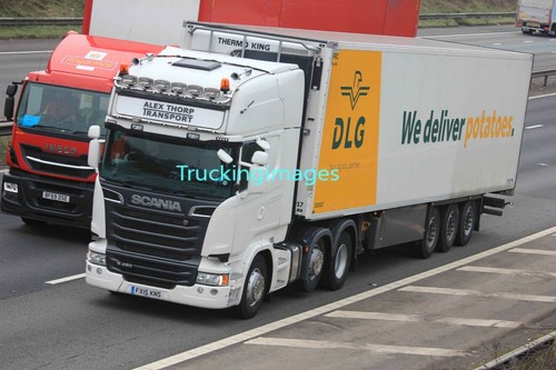 TRUCKINGIMAGES TRUCK PHOTOS - SCANIA R SERIES FRIDGES - 250 LISTED - Picture 194 of 262