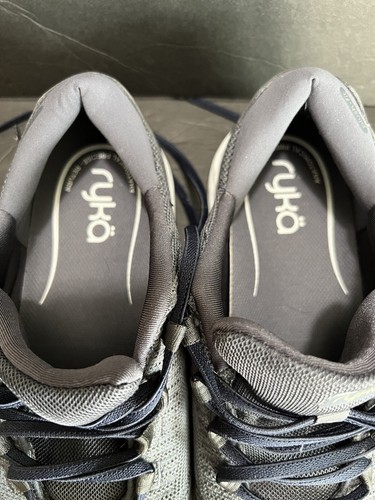 Ryka Lexi Plush Fit Womens Gray Mesh Memory Foam Lace Up Tennis Shoes Size 11W - Picture 6 of 11
