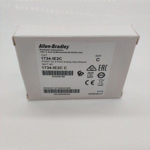AB 1734-IE2C Allen-Bradley 2Point Analog Input Module 1734IE2C 2022 New Sealed - Picture 4 of 5