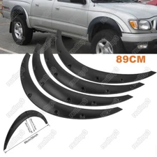 4PACK Fender Flares Extended Wide Body Kit Wheel Arches For 95-04 Toyota Tacoma