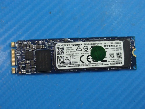 Dell E5470 Toshiba 256GB NVMe M.2 SSD Solid State Drive THNSNK256GVN8 M4Y0W