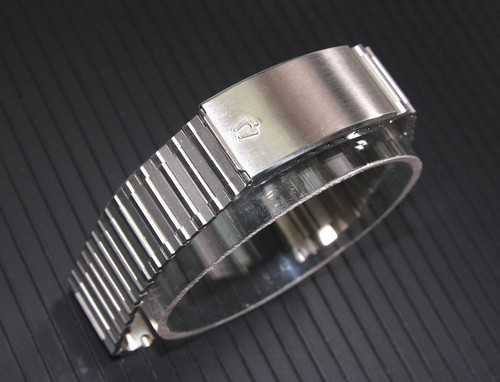 Vintage Original Bulova 20mm Uhrenarmband gerades Ende f Accutron *KEIN US-VERKAUF* - Bild 13 von 13