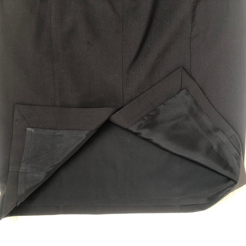 Burberry Damenrock, 98 % Wolle, schwarz, UK-Größe 10 - Bild 16 von 16
