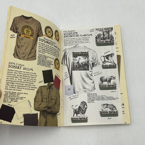 RARE Original Vintage Banana Republic 30 Holiday 1986 Catalogue Catalog - Picture 4 of 6