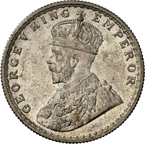 1919(B) INDIA 1/2R MS 63 - Picture 2 of 3