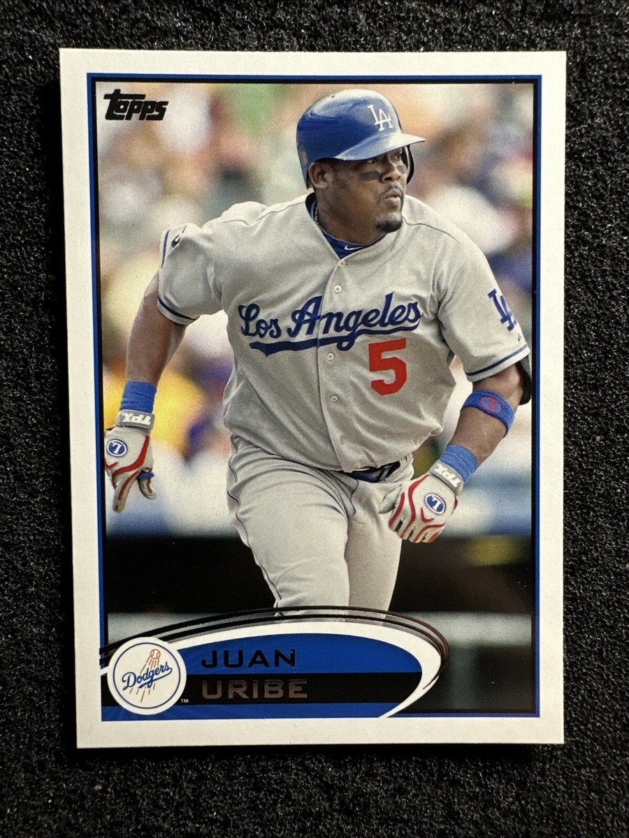 JUAN URIBE #438 2012 Topps Baseball QTY Los Angeles Dodgers