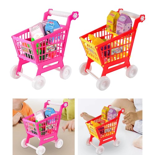 Set di carrelli per carrelli della spesa per bambini, giochi di ruolo
