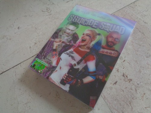 SUICIDE SQUAD 3D Filmarena LENTI FULL SLIP BluRay SteelBook Harley Quinn JOKER - Picture 2 of 9