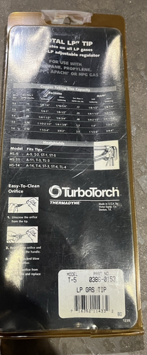 TurboTorch T-5 Self-lighting Replacement Tip 0386-0153 - Picture 3 of 3