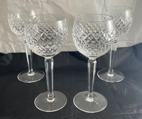 4er Set Waterford Crystal ALANA Hock Weingläser