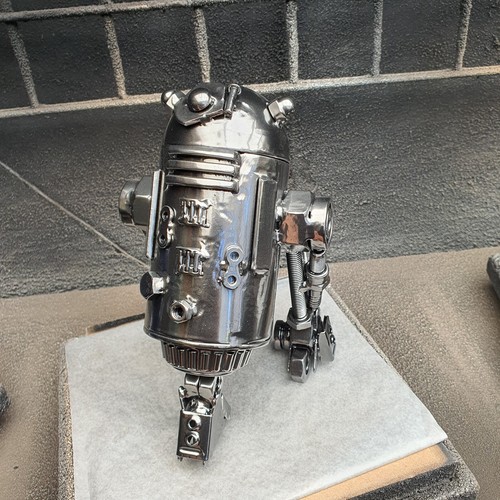 INSPIRED BY: R2D2 FROM STAR WARS MAPR2D2BP METAL ART PRODUCTIONS SCULPTURE - Picture 17 of 29