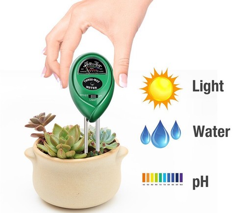 3 in1 Soil Tester Water PH Moisture Light Test Meter Kit For Garden Plant Flower - Picture 6 of 7