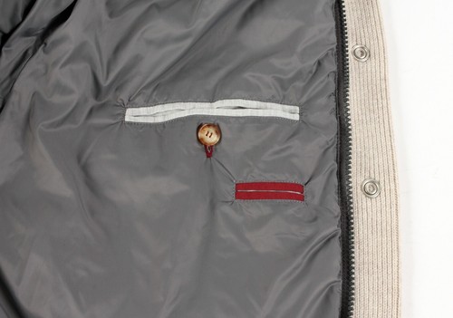 Brunello Cucinelli Cashmere / Down Hooded Sweater Jacket - XL - $5995 Retail - Picture 16 of 22