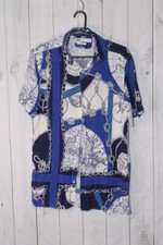 zara plye  pattern button down s/s s 5083
