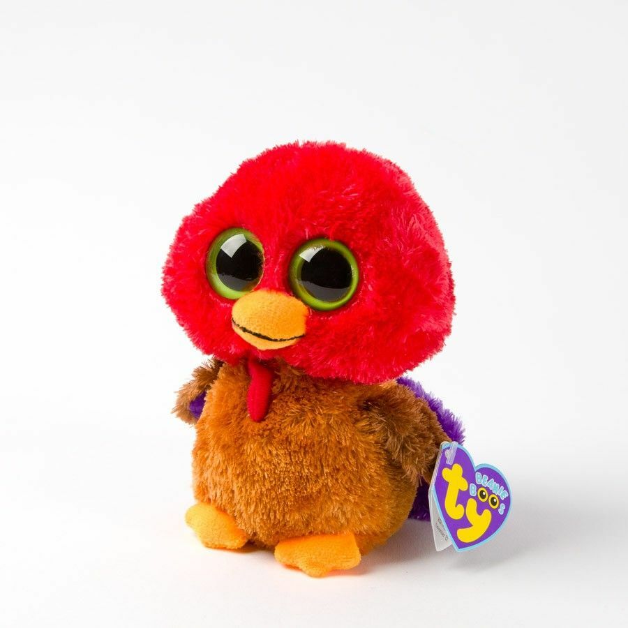 Ty Beanie Boos - Thankful The Thanksgiving Day Turkey 6" 15Cm New Mwmt  8421360697 | Ebay
