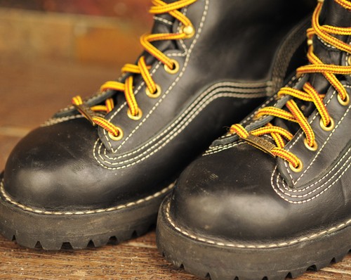 Danner 11500 Men's Super Rain Forest Black Waterproof Outdoor Work Boots Size 7 - Picture 2 of 16