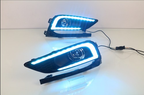 2x DRL LED Daytime Running Driving Light For Chevrolet Cruze 2016 2017 2018 - Picture 3 of 10
