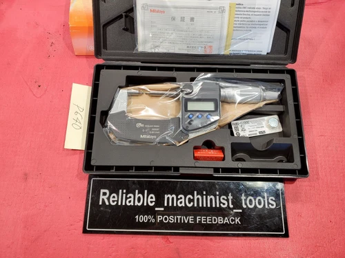 NEW Mitutoyo digital ip65 331 361 30 0 to 1 Inch special slot Micrometer (P640)