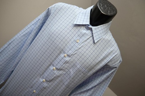 Brooks Brothers 1818 Dress Shirt Plaid Regular Fit Mens Size 16.5-35 Large - Picture 5 of 7