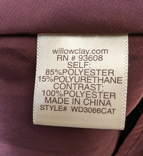 Willow & Clay Womens Sleeveless Fit & Flare Faux Leather Vegan Dress Size 6 - Foto 5 di 5