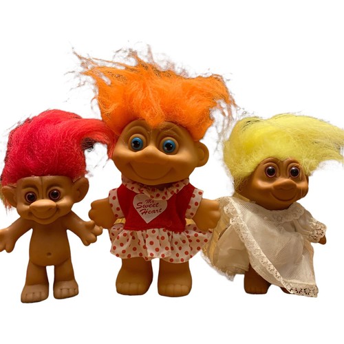 TROLL DOLLS 17 Pencil Toppers 60er bis 1990er FOREST, UNEEDA, RUSS, DAM, ACE, TNT - Bild 6 von 10