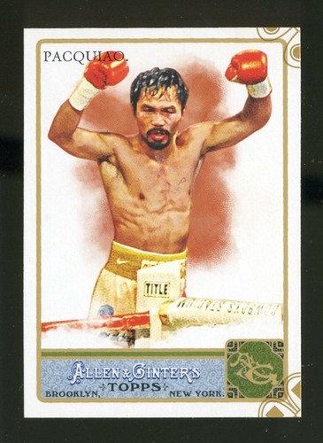 2011 Topps Allen & Ginter Code Card Parallel #262 MANNY PACQUIAO Boxing - Picture 1 of 1