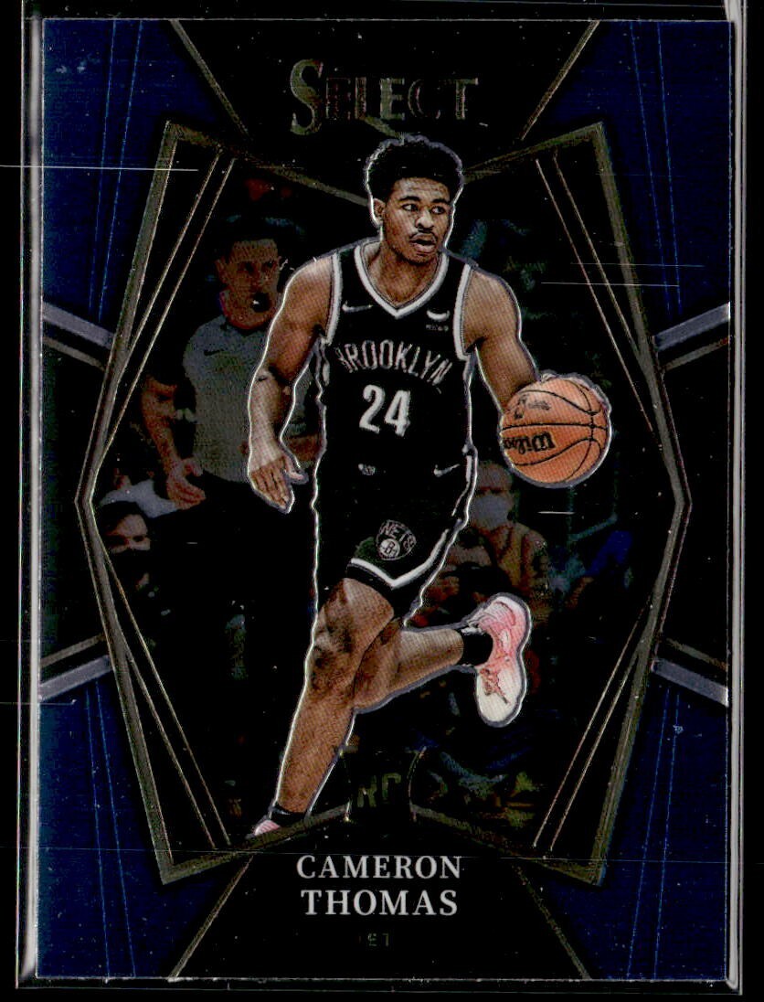 2021-22 Panini Select Retail Cameron Thomas Premier Level RC #126 Nets
