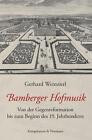 Bamberger Hofmusik von Gerhard Weinzierl (2016, Gebundene Ausgabe)