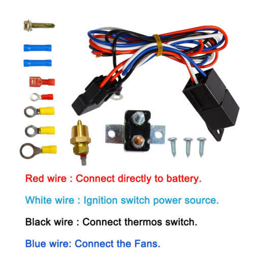 16" Slim Fan 3500FCM Push Pull Electric Radiator Cooling 12V Mount Kit Car Truck