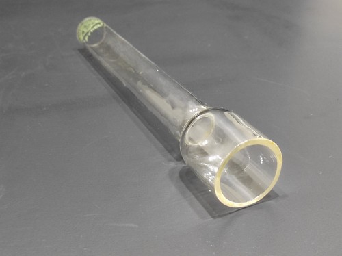 Boccia per lume di vetro Tubo ricambio lampada a olio paralume petrolio foro 3,9 - Zdjęcie 9 z 10