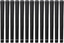 13 NEW ROUND 360 BLACK SIGNATURE GOLF CLUB MENS STANDARD Pro VELVET GRIPS SOFT