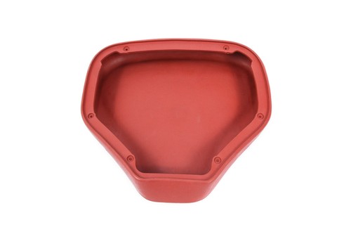 Satteldecke, Sitzgummi Set für MZ TS 250/1 - rot, komplett mit Schaumstoff - Bild 3 von 3