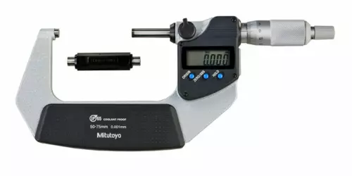 New Mitutoyo 293-232-30 Digimatic Micrometer, Range: 50-75 mm with Output Japan
