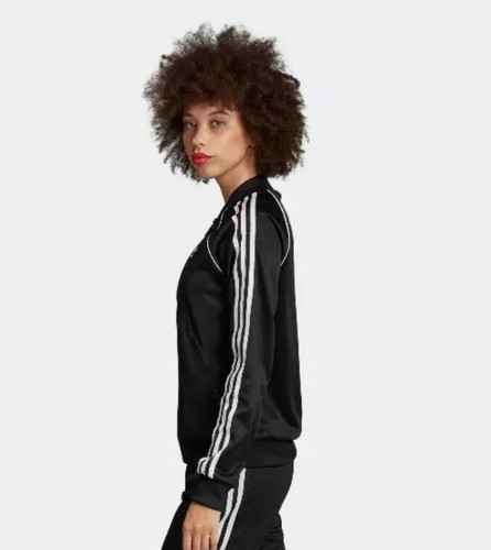 Adidas ED7473 Women originals Superstar Track Top Jacket black XSmall - Picture 5 of 10