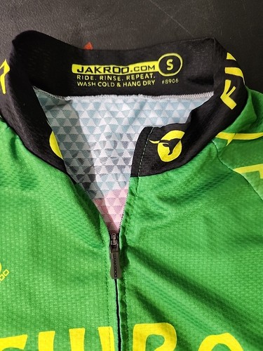 Set Jakroo FWBA Fort Worth Cycling Logo Full Zip Bike Jersey Shorts Womens Small - Picture 4 of 7