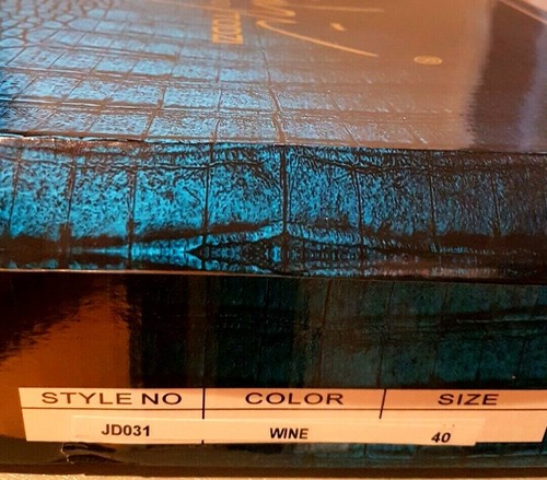 Sergio Todzi Cowboy Western Boots Cuban Heel 40 UK 7 NWB - Picture 10 of 10