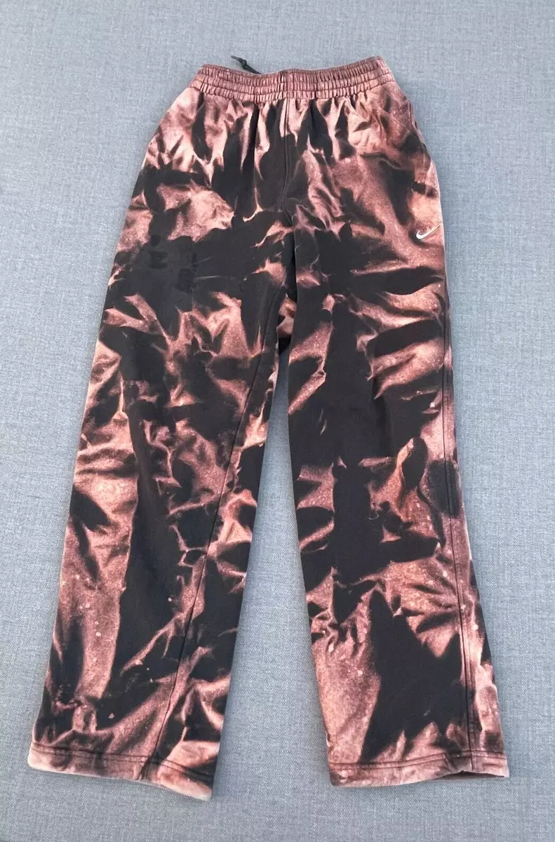 Nike Sweatpants Womens Medium Tall Black Cotton Jogger Pockets