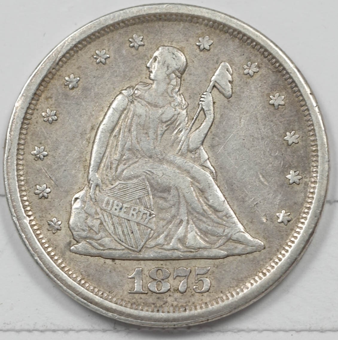 US 1875-S Twenty Cent Piece, 20 Cents XF U1868 combine shipping | eBay