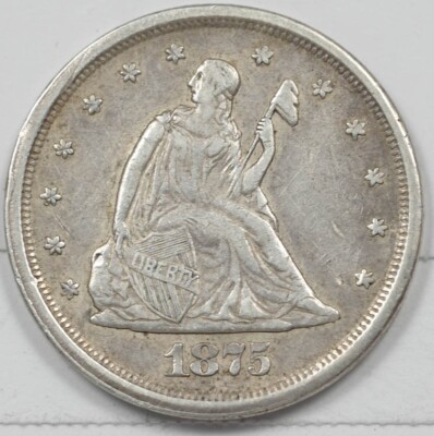 US 1875-S Twenty Cent Piece, 20 Cents XF U1868 combine shipping | eBay