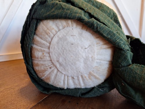 Primitive Volkskunst Schneemann Plüschkopf Weihnachten abnehmbare Karottennase 20 Zoll groß - Bild 9 von 14