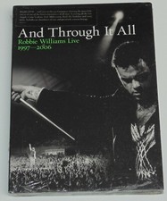 ROBBIE WILLIAMS LIVE AND THROUGH IT ALL ORIGINAL DVD SEALED 2006 USA
